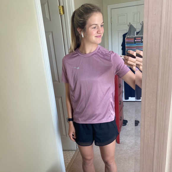 Nike Womens Running Top Medium - Picture 2 of 6